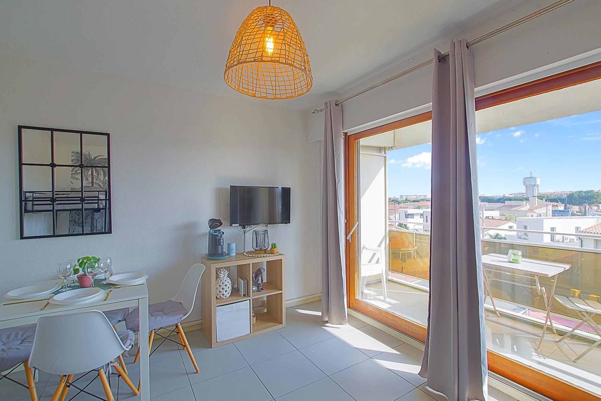 Studio Calme Avec Parking Et Ascenseur -304- Canet-en-Roussillon Exterior foto
